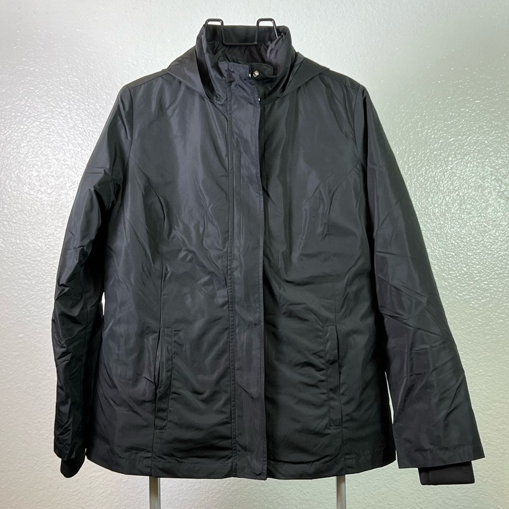 Centgrade Women’s Black Front Zip Jacket Size XS